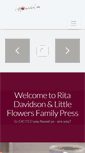 Mobile Screenshot of littleflowersfamilypress.com